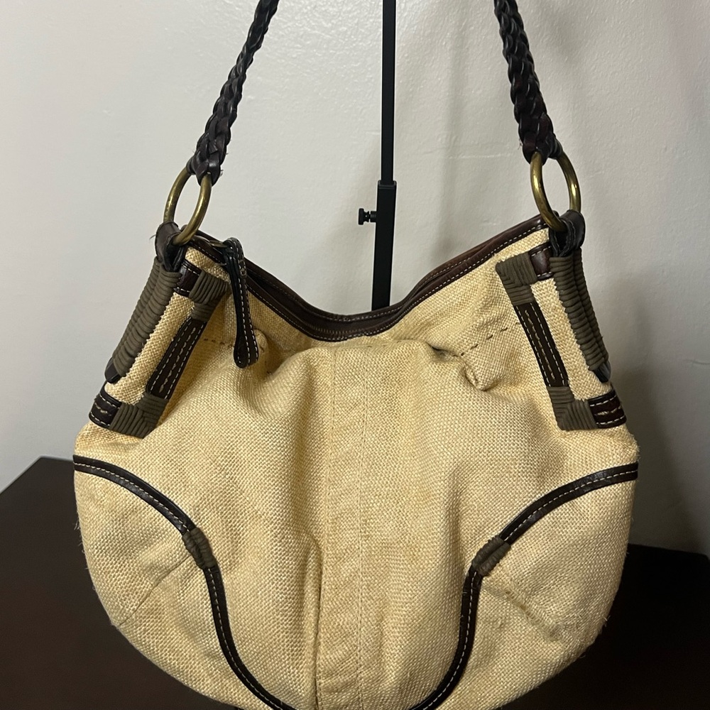 Coach Straw Bag